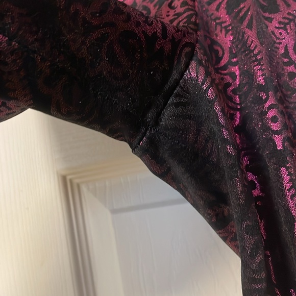 Blackmilk Geometric Floral Pink Leggings in XL - Picture 4 of 6